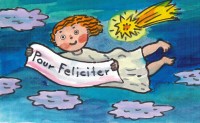 Pour féliciter
